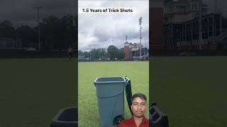 3 years of trick shot challenge basketball america shorts [upl. by Nyrac627]