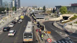 Petah Tikva Israel Virtual Walk [upl. by Renelle]