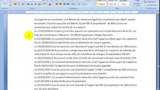 Comptabilité des sociétés S4 partie 27 quot exercice 7 cas de synthèse EP 2 quot [upl. by Harman]