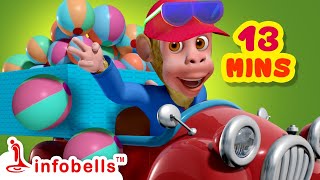 Ek Bandar Ne Kholi Dukaan  Bandar mama  Hindi Rhymes for Children  Infobells hindirhymes [upl. by Dupuy939]