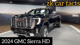 The 2024 GMC Sierra 2500 HD AT4X Is A Really Big OffRoad Luxury Truck  zk car facts [upl. by Notnert]