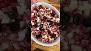 A simple chopped Salad salad lunch recipe [upl. by Beller]