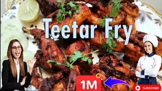 How to fry teetarTeetar fry recipe 🪶 [upl. by Ofilia566]