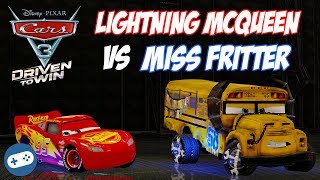 Cars 3 Driven to Win Lightning McQueen VS Miss Fritter Gameplay Part 22 [upl. by Abraham]