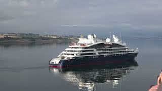 Ponant  Le Champlain Invergordon Harbour ScotlandUK [upl. by Inasah]