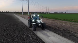 Deutz Fahr Agrotron 61404 TTV Black Warrior  Deutztography [upl. by Nylemaj]