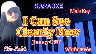 I CAN SEE CLEARLY NOWJimmy CliffMale KeyKARAOKE [upl. by Frohman]