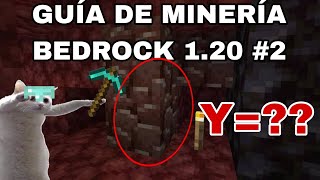 GUIA DEFINITIVA MINERÍA EN EL NETHER EN MINECRAFT 120 😎👍 [upl. by Lindsay]