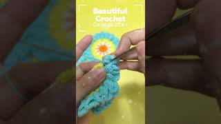 Quick Crochet Coaster Crochet Home Decor StepbyStep Crochet [upl. by Edy]