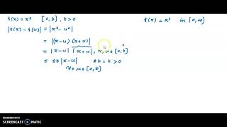 Lipschitz Function Definition Theorem and Examples [upl. by Irrabaj]