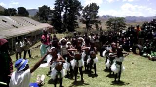 My welcome at my primary school in Lesotho [upl. by Treblah]