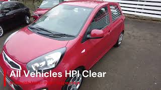 Kia Picanto 10 1 Hatchback 5dr Petrol Manual Euro 5 68 bhp  AO64CEY [upl. by Aikaj]