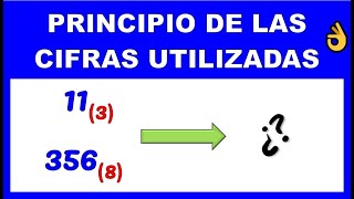 NUMERACION PRINCIPIO DE LAS CIFRAS [upl. by Mccreery]