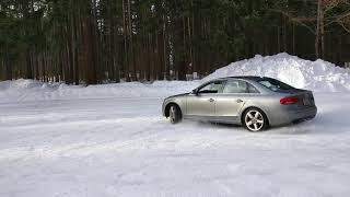 Audi QUATTRO vs Subaru AWD in SNOW [upl. by Suolekcin731]