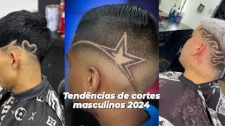 TENDÊNCIAS DE CORTE MASCULINO 2024💈 OS MELHORES BARBEIROS DO MUNDO  THE BEST BARBES IN THE WORLD 🌎 [upl. by Stesha]