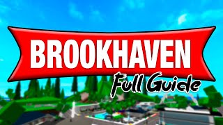 How to PLAY BROOKHAVEN RP 🏠 for the FIRST TIME EVER  beginner guide [upl. by Essex399]