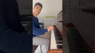 Realistico😅💎🎶 pianopianofortepianistaeinaudipianoshortscinabambinopianolesson [upl. by Nahsin]