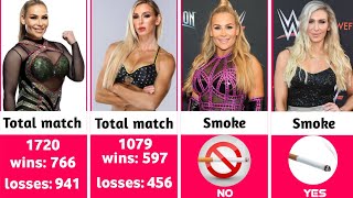 Natalya Vs Charlotte Flair Comparison [upl. by Readus]