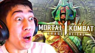 Playing the Mortal Kombat 1 Khaos Reigns Story Mode DLC Part 1 [upl. by Yrgoerg]