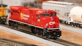 Athearn HO Scale CP SD70ACU Unboxing [upl. by Atteuqcaj]