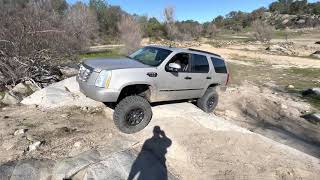 Escalade off road at Folsom Lake [upl. by Anomer286]