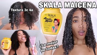 ✨SKALA EXPERT AMIDO DE MILHO ¿Vale la pena RESEÑA DEFINICIÓN DE RIZOS 3C 4A CON CEPILLO FLEXIBLE [upl. by Bashuk]