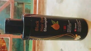 Black Hair Dye Shampoo 3 In 1 Solution Information And Review In Hindi [upl. by Dreddy]