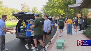 Quinnipiac University opens new residence hall [upl. by Grier]