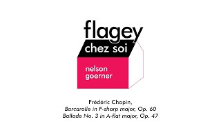 Flagey chez soi Nelson Goerner Recital 1 [upl. by Ekez]