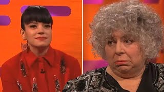 The Tense Exchange Between Miriam Margolyes and Lily Allen on The Graham Norton Show A Closer Look [upl. by Xuerd]