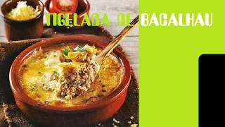 TIGELADA DE BACALHAU  RECEITAS [upl. by Peria783]