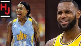 WNBAs Cappie Pondexter said WHAT about LeBron James  Video included [upl. by Rawlinson]