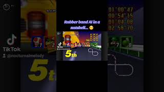 Mario Kart 64 AI in a nutshell [upl. by Aleahc]