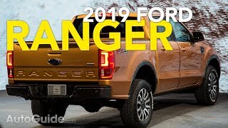 2019 Ford Ranger First Look  2018 Detroit Auto Show [upl. by Schifra]