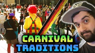 How Germans Celebrate Carnival Traditions amp Customs  Daveinitely German [upl. by Jegar]