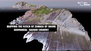 Zumaia Flysch 3D Geoparkea Algorri Game of Thrones  Drone by Drone [upl. by Soisinoid]