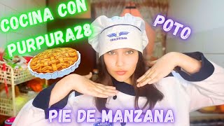 PREPARANDO PIE DE MANZANA EN STREAM [upl. by Fidel]