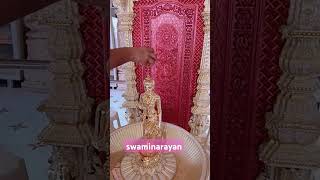 swaminarayan mandir jaha gold murtillove songviralvideo hviralshort devotionalsong facts [upl. by Selokcin]