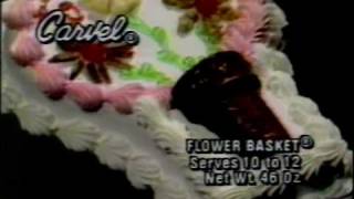 Carvel Ice Cream commercial  Mothers Day Syracuse NY 1987 [upl. by Aiciruam891]