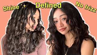 The BEST Wavy Haircare Routine For Frizzy Hair [upl. by Enwad]