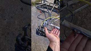 Oprava hliníkového rámu kola Aluminum bike frame repair [upl. by Epillihp776]