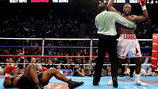 MIKE TYSON VS LENNOX LEWIS BRUTAL FIGHT [upl. by Lunsford251]