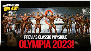 CLASSIC OLYMPIA 2023  confrontos em 4K [upl. by Ahsinoj]