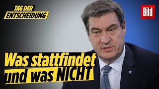 Söders Statement zu den Lockerungen der CoronaMaßnahmen [upl. by Ailimaj799]