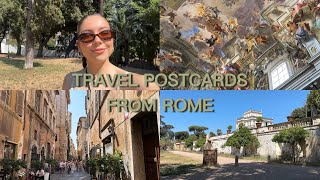 TRAVEL POSTCARDS FROM ROME  july 2024 [upl. by Obie]