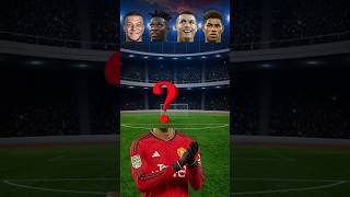 Kylian Mbappe André Onana Ronaldo And Marcus Rashford Football Player ⚽🤔 [upl. by Vittoria]