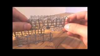 BARBED WIRE FENCE FOR PLASTIC ARMY MEN TOYS [upl. by Octavie]