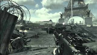 MW3 Eiffel Tower falls [upl. by Ardath]