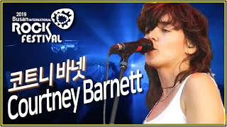 코트니 바넷 Courtney Barnett Live 2019 부산국제록페스티벌 190728 [upl. by Ailido]