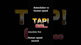 Auto clicker vs human speed [upl. by Egni]